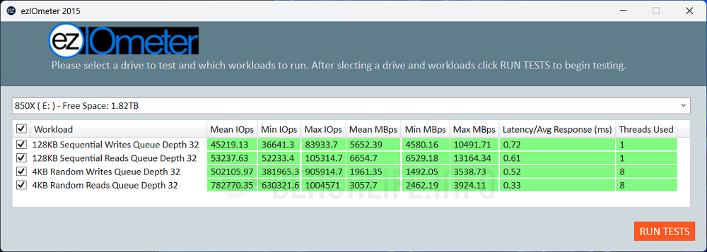 SANDISK Optimus GX PRO 850X NVMe SSD - Benchmark (4)